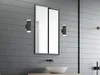 LED Badezimmer Wandleuchte Set Schwarz Spiegelleuchte Produktbild-Vorschau 8