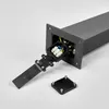 Lucande LED-Sockelleuchte Lennik, Sensor, 60 cm, anthrazit Produktbild-Vorschau 7