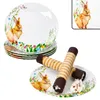 6x Wielkanocna radość talerz na ciasto Ø19,4cm porcelana 6 Podgląd zdjęcia produktu 2