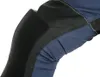 A close-up view of a blue garment with black mesh detailing, likely a piece of protective clothing. Produktbild-Vorschau