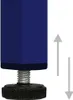 vidaXL Table de nuit bleu marine 35x35x51 cm acier Voir les images du produit 9
