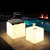 Lampe cube LUMINOUS CUBE avec ampoule LED et télécommande - Voir les images du produit 7