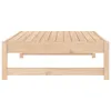 Sgabello da giardino 120x80 cm in legno di pino massiccio Anteprima dell’immagine prodotto 5