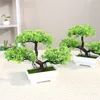 Kunstplant, bonsai-boom in pot, mini formaat, mooi, Productafbeelding-voorbeeld 4