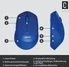 Logitech M330 Silent Plus blau Produktbild-Vorschau 37