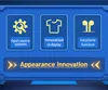 Marketing image showing features of a handheld game console. Produktbild-Vorschau