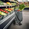 Juskys Einkaufstrolley 3in1 mit 2 Rollen für Shopping - 56 Produktbild-Vorschau 7