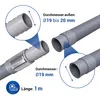Ablaufschlauch Verlängerung 1m Ø 19mm Schlauch für Produktbild-Vorschau 2