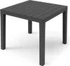 2.03 Gartentisch BALI in anthrazit - ca. 78 cm x 78 cm x 72 Produktbild-Vorschau 1