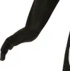 A close-up view of a black fabric item, possibly a sleeve or leg of a costume, against a white background. Produktbild-Vorschau