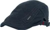 Gittermuster Retro Herbst Winter Baumwolle Männer Flat Produktbild-Vorschau 5