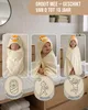 HECKBO Baby badcape met kuiken en washand | Bamboe viscose Productafbeelding-voorbeeld 6