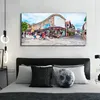Coloray Canvas 140x70  Wandbild Leinwand Bilder Altstadt Produktbild-Vorschau 4