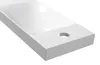 Sapho AGOS Gussmarmor-Waschtisch 80x22cm, Weiß, Produktbild-Vorschau 10