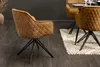 riess-ambiente Drehbarer Design Stuhl EUPHORIA senfgelb Produktbild-Vorschau 9