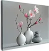 MuchoWow® - Leinwandbilder - Magnolie - Blumen - Rosa - Produktbild-Vorschau 1