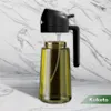 Kuketo | Butelka z rozpylaczem do oleju 450 ml z ciemnego Podgląd zdjęcia produktu 3
