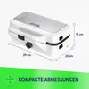 MPM MOP-33M 3in1 Sandwichmaker Waffeleisen Kontaktgrill Produktbild-Vorschau 6