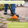 Fugenkratzer Unkraut mit Stiel Unkrautbürste mit Haken Produktbild-Vorschau 6