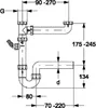 Haas PP-Doppelspülensiphon 1 1/2" x 1 1/2" mit einem Produktbild-Vorschau 4