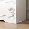 TV-Ständer, weiße Kommode, moderner Standfernseher, 120 cm Produktbild-Vorschau 5
