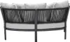 Garden Impressions San Remo  Diwanbett - carbon black - Produktbild-Vorschau 4
