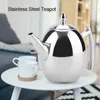 Edelstahl Teekanne Tee Kaffee Wasserkocher Behälter mit Produktbild-Vorschau 3