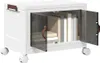 vidaXL Aufbewahrungsbox mit Rädern Stapelbar 28 L Produktbild-Vorschau 2