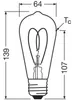 OSRAM Vintage 1906 Edison ist eine warmweiße, dimmbare Produktbild-Vorschau 7
