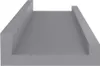 vidaXL Mensole da parete 4 pz. Grigio 40x9x3 cm Anteprima dell’immagine prodotto 16