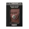 Braunes ZIPPO-Etui mit Feuerzeugschlaufe, Zubehör 60001216 Produktbild-Vorschau 2
