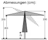 Schneider Sonnenschirm Porto natur 300 x 200 cm Produktbild-Vorschau 7