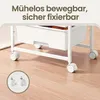 VASAGLE Rollwagen mit Schubladen, 5 Ebenen Nischenwagen mit Produktbild-Vorschau 6