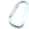 Aluminiumkarabiner Typ D 5 x 50mm, silber - silber - Produktbild-Vorschau 1