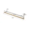 A product shot of a towel rack with dimensions indicated. Podgląd zdjęcia produktu