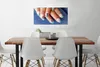 MuchoWow® Poster Schmetterlingskreation auf Nägeln 80x40 cm Produktbild-Vorschau 2