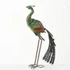 Boltze Pfau Garden Picture 2er set in metallo multicolore Anteprima dell’immagine prodotto 14