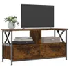 vidaXL Szafka pod TV dąb sonoma 90x33x45 cm materiał drewno Podgląd zdjęcia produktu 6
