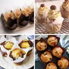 200pcs Tulpe Cupcake Liners, Premium Muffin Liners Halter Produktbild-Vorschau 5