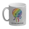 Jelly & Friends Regenbogen-Qualle Glitzer-Kaffeebecher mit Produktbild-Vorschau 2