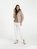 Damen Übergangsjacke - Kurze Jacke mit Kapuze Größe M - Produktbild-Vorschau 12