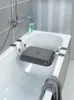 A bath seat is placed inside a bathtub. Produktbild-Vorschau