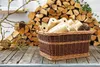 Dehner Kaminkorb, Holzkorb, mit Jute und 2 Tragegriffen, 60 Produktbild-Vorschau 3