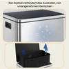 SONGMICS Mülleimer 50 L, 15 Müllsäcke, Edelstahl, Produktbild-Vorschau 12