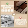 A collage comparing two types of bed storage: one with large under-bed storage and another with small drawers. Produktbild-Vorschau