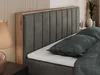 MKS MEBLE King Boxspringbett 180x200 mit Bettkasten Eiche, Produktbild-Vorschau 3