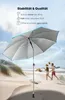 Sonnenschirm Strand Ø 180 cm SunnyJoy, Türkis - UPF 50+ Produktbild-Vorschau 5