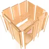 Karibu Sauna Heimsauna Innensauna KALLE 4 68mm Wandstärke Produktbild-Vorschau 14