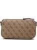 Dámská kabelka přes rameno GUESS Noelle Latte Logo-Brown Náhled obrázku produktu 8