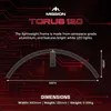 Mission Torus 120 Mobilne oświetlenie do gry w rzutki, Podgląd zdjęcia produktu 3